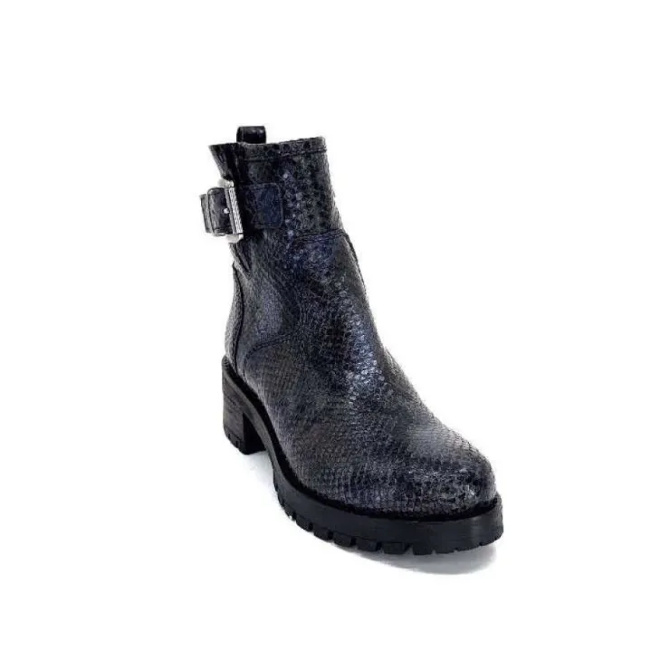 Minka Fard Cuir Picara Marine*Femme Bottines