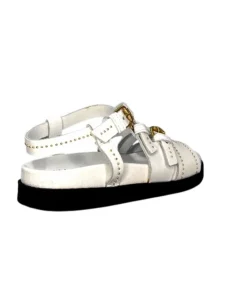 Mjus P44020 101 Cuir Blanc*Femme Sandales