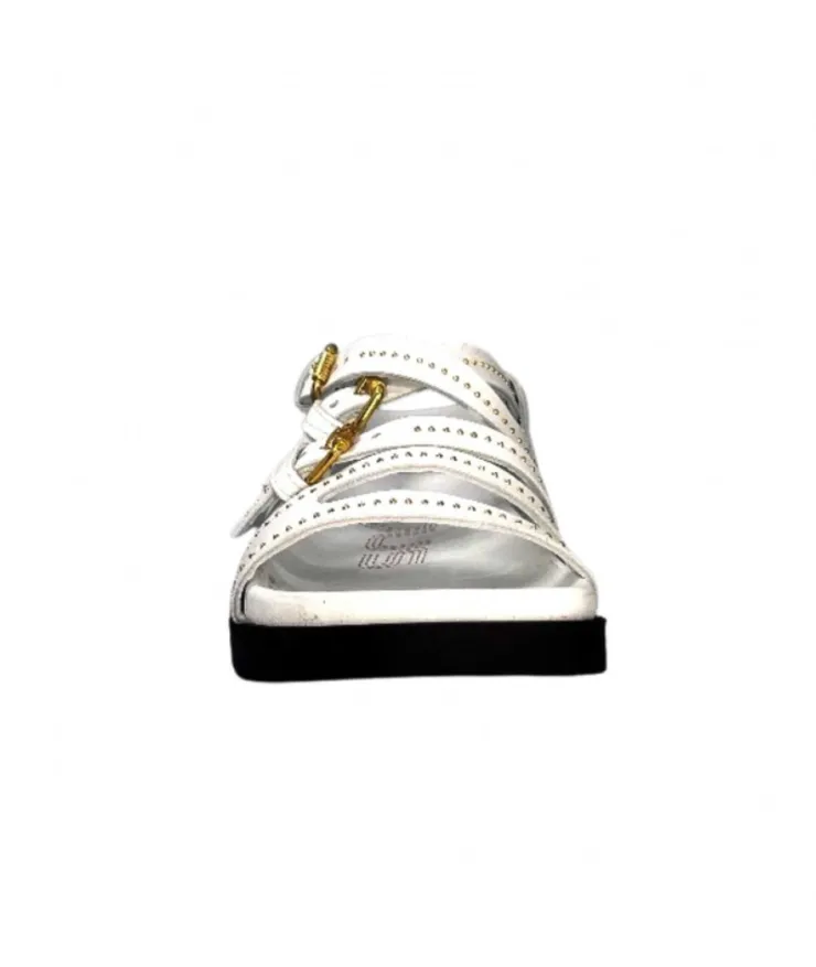 Mjus P44020 101 Cuir Blanc*Femme Sandales