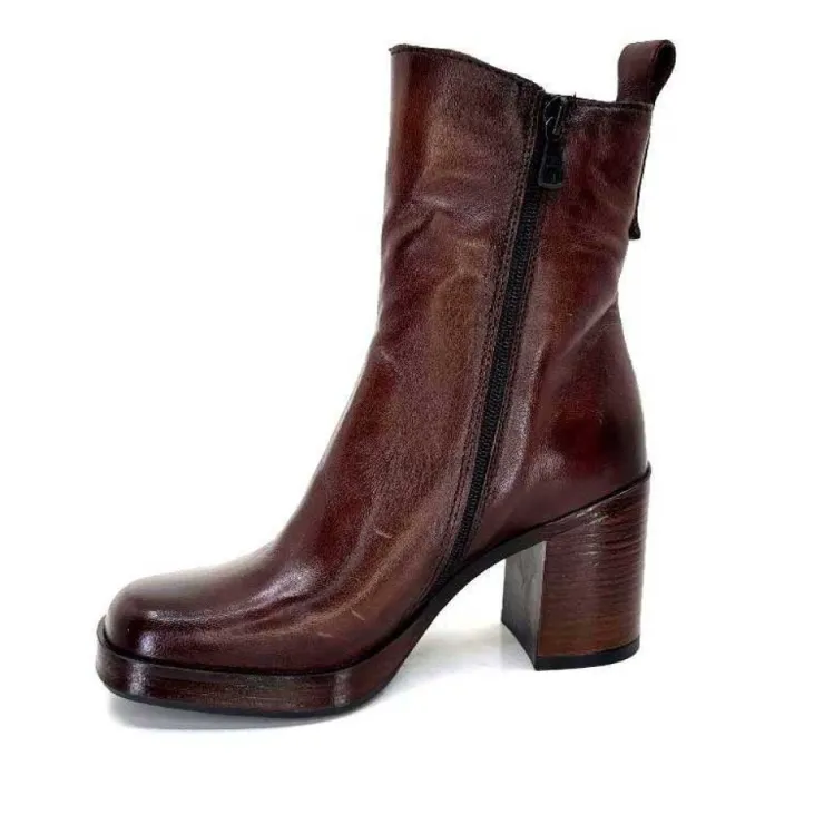 Mjus P96212 Cuir Chocolate*Femme Bottines