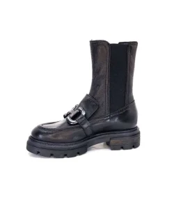 Mjus P31204 Cuir Noir*Femme Mocassins
