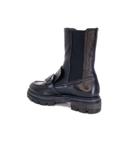 Mjus P31204 Cuir Noir*Femme Mocassins