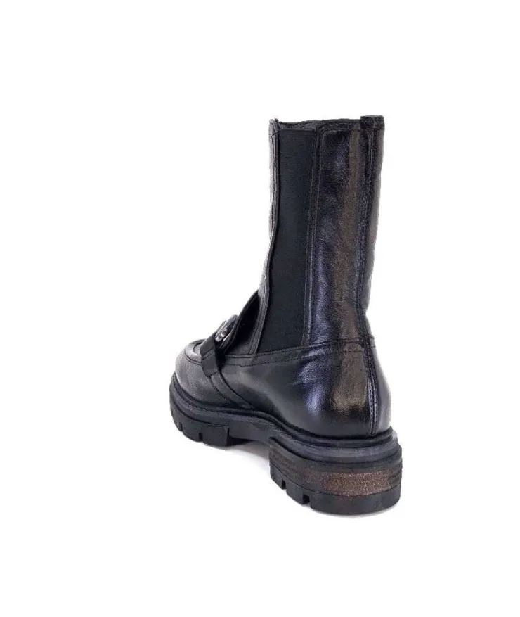Mjus P31204 Cuir Noir*Femme Mocassins