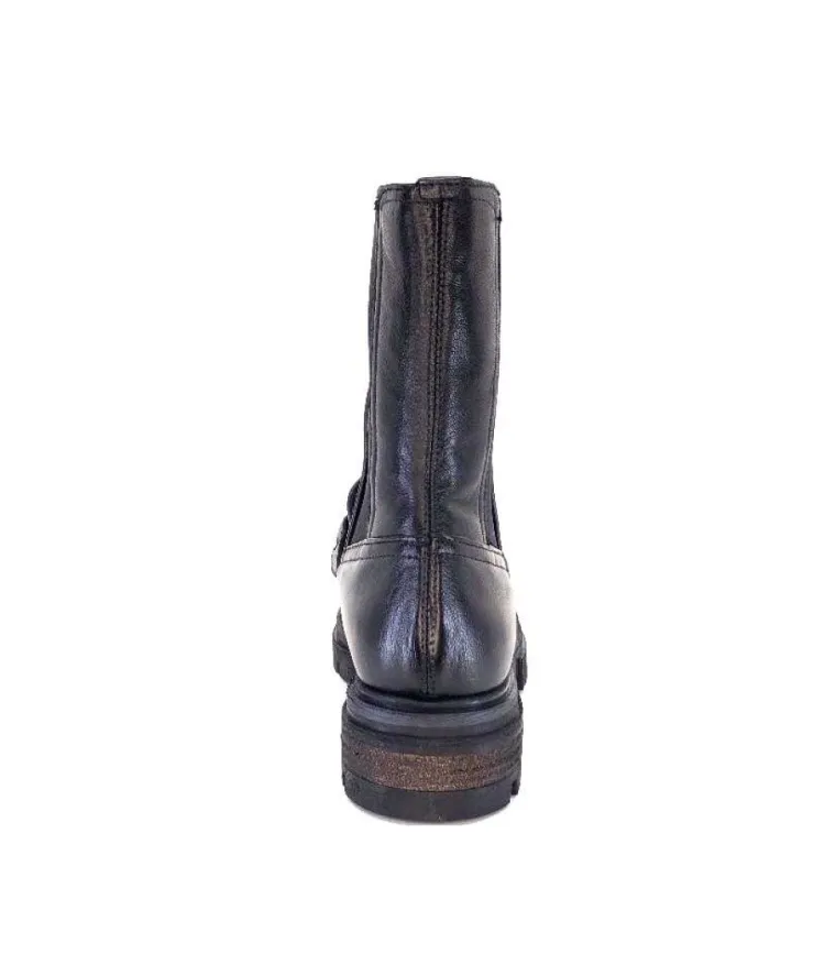 Mjus P31204 Cuir Noir*Femme Mocassins