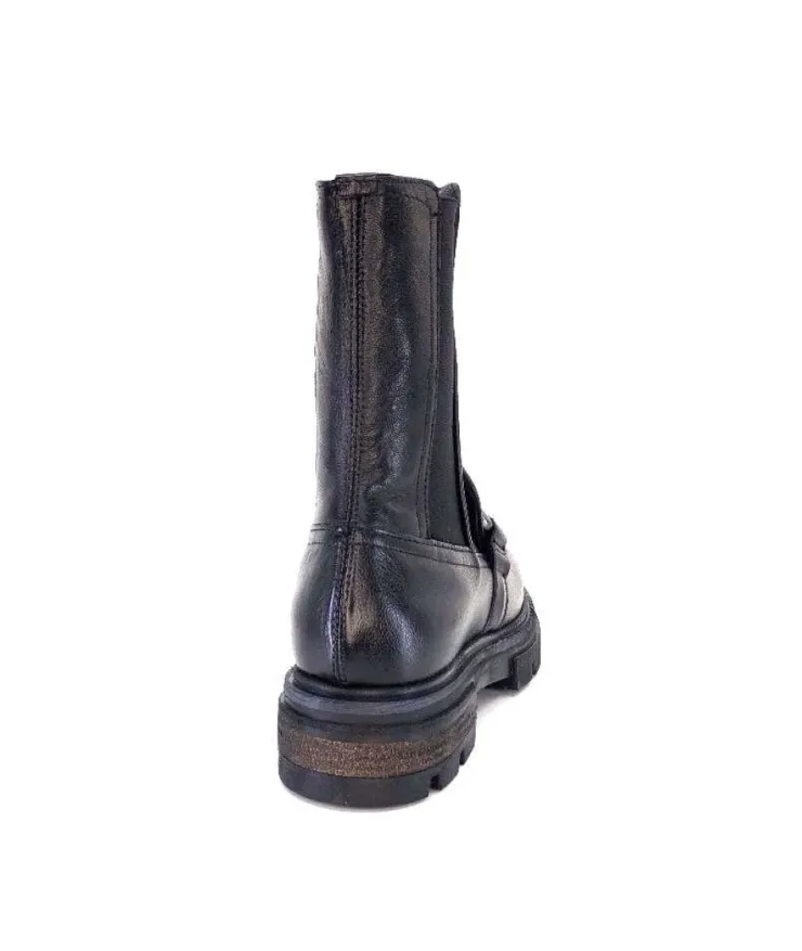 Mjus P31204 Cuir Noir*Femme Mocassins