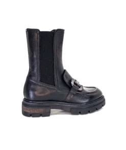 Mjus P31204 Cuir Noir*Femme Mocassins