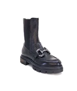 Mjus P31204 Cuir Noir*Femme Mocassins