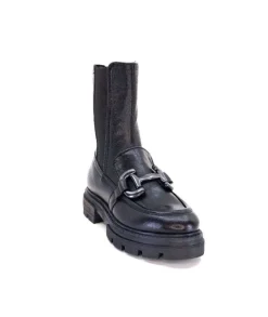 Mjus P31204 Cuir Noir*Femme Mocassins