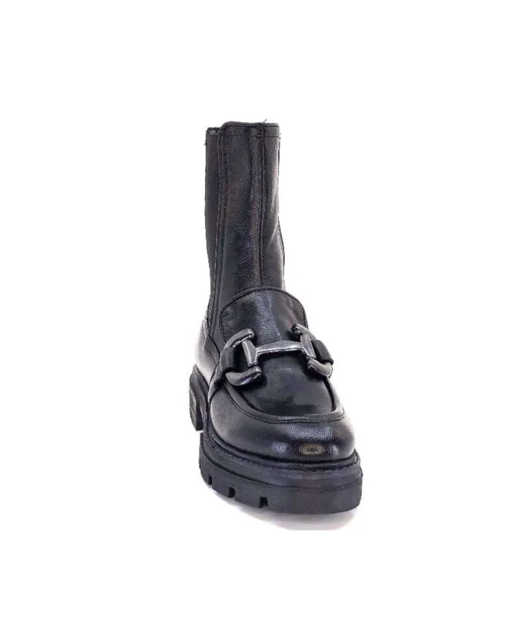 Mjus P31204 Cuir Noir*Femme Mocassins