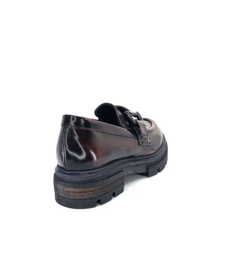 Mjus P31103 Cuir Spazzolato Merlot*Femme Mocassins