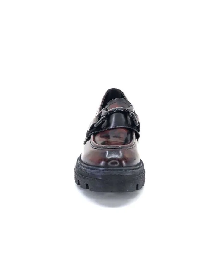 Mjus P31103 Cuir Spazzolato Merlot*Femme Mocassins