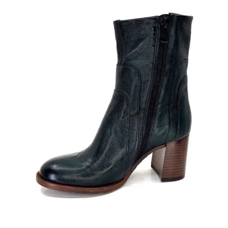 Mjus P26206 Cuir Vert*Femme Bottines