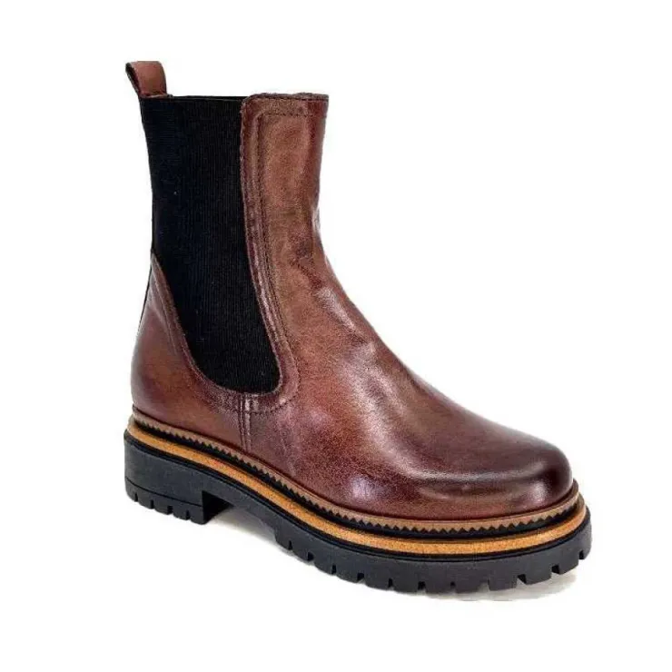 Mjus T60204 Cuir Chocolate*Femme Bottines