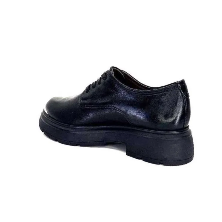 Mjus T61105-201-6002 Cuir Noir*Femme Lacets