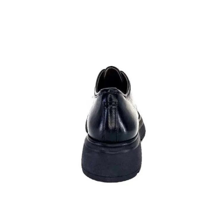 Mjus T61105-201-6002 Cuir Noir*Femme Lacets