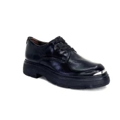 Mjus T61105-201-6002 Cuir Noir*Femme Lacets