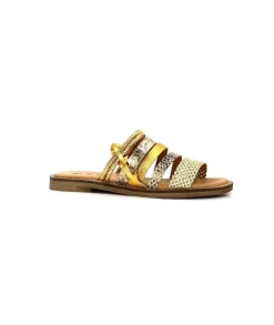 MKD Altesse 1 Cuir Multi Or*Femme Mules