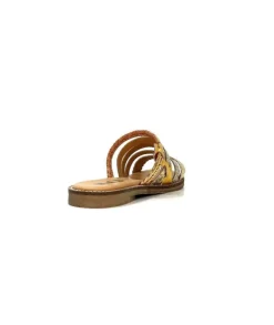 MKD Altesse 1 Cuir Multi Or*Femme Mules