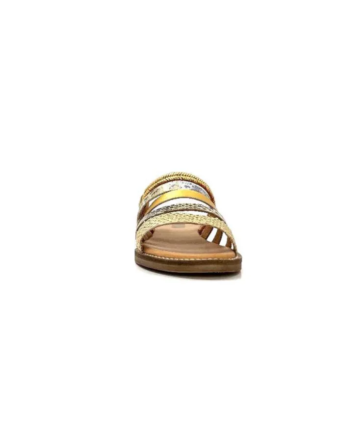 MKD Altesse 1 Cuir Multi Or*Femme Mules