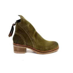 MKD Priam Daim Olive*Femme Bottines