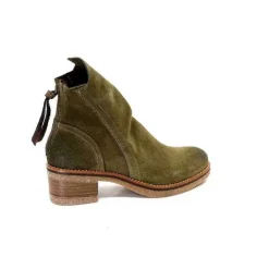 MKD Priam Daim Olive*Femme Bottines