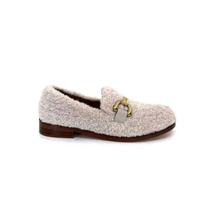 bibi lou Mocassins 570 Textile Beige*Femme Mocassins