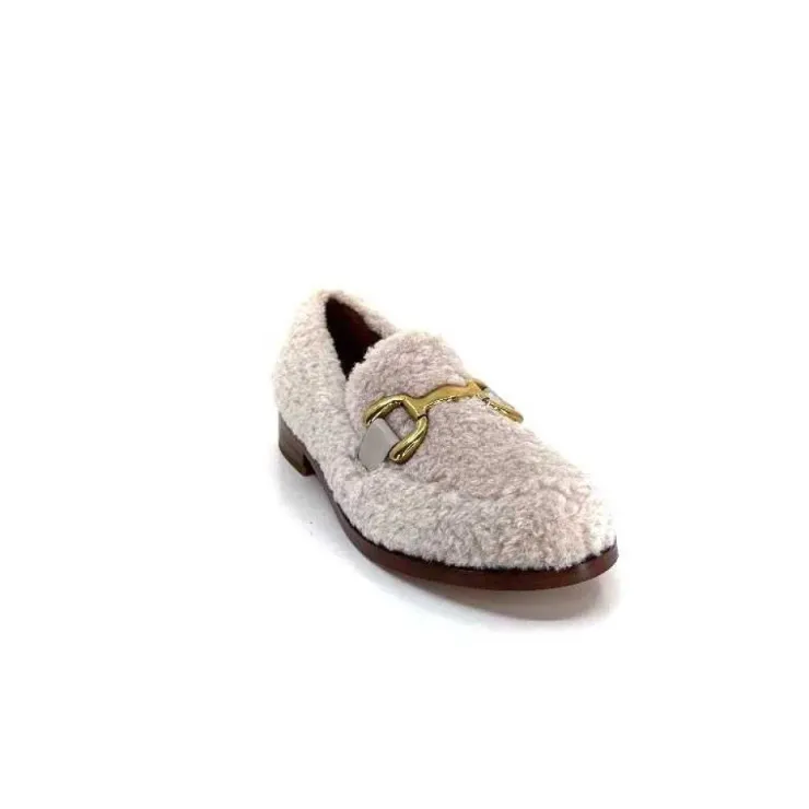 bibi lou Mocassins 570 Textile Beige*Femme Mocassins