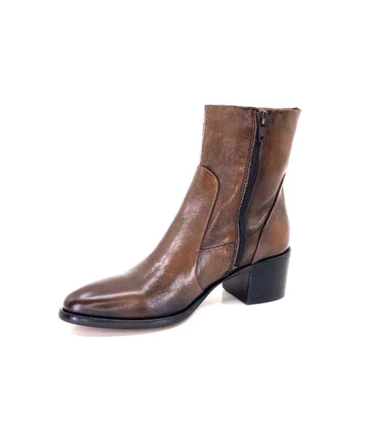 Muratti S1001E Rapey Cuir Cognac*Femme Bottines