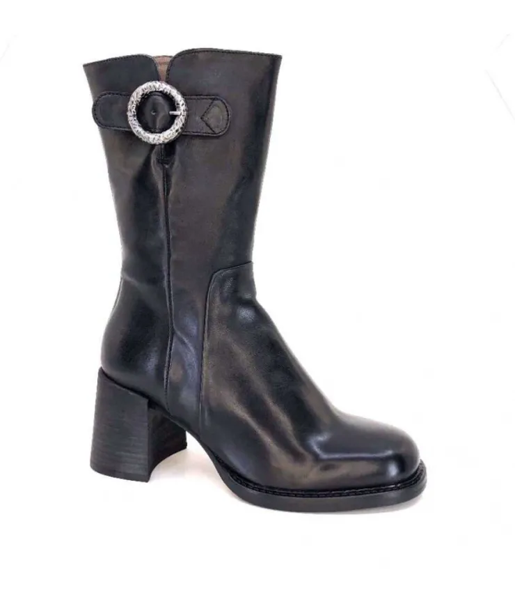 Muratti S1023J Rorbach Cuir Noir*Femme Mi-Bottes