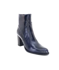 Myma 5805 Cuir Bleu Fonce*Femme Bottines