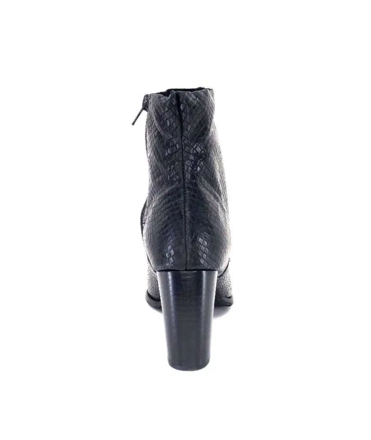 Myma 5805 Cuir Coco Noir*Femme Bottines