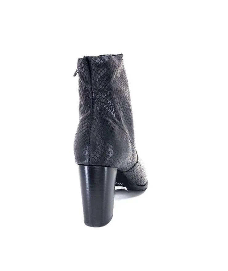 Myma 5805 Cuir Coco Noir*Femme Bottines