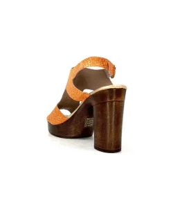 Myma 6580/01 Cuir Metal Orange*Femme Sandales
