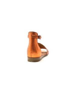 Myma 6410 Cuir Metal Orange*Femme Sandales