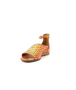 Myma 6410 Cuir Metal Orange*Femme Sandales