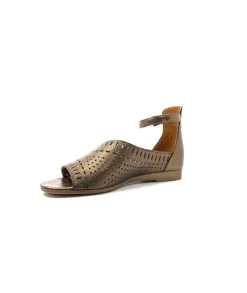 Myma 6410 Cuir Metal Taupe*Femme Sandales