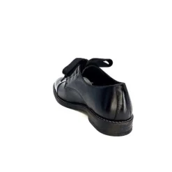 Myma 7008/01 Cuir Noir Vernis Noir*Femme Lacets