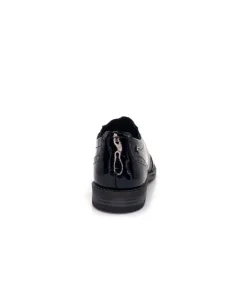 Myma 6009 Cuir Vernis Noir*Femme Mocassins