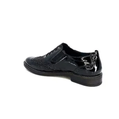 Myma 7009/00 Cuir Vernis Noir*Femme Lacets
