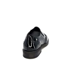 Myma 7009/00 Cuir Vernis Noir*Femme Lacets