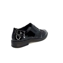 Myma 7009/00 Cuir Vernis Noir*Femme Lacets