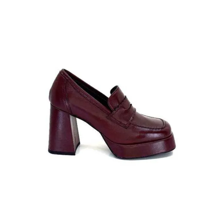 napoleoni A9183 Cuir Bordeaux*Femme Escarpins