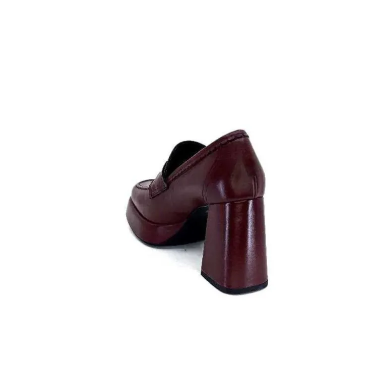napoleoni A9183 Cuir Bordeaux*Femme Escarpins