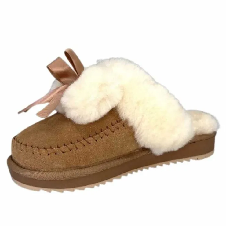 Nathan Baume 232N70-02 Daim Camel*Femme Fourrées