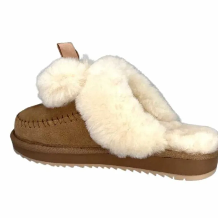 Nathan Baume 232N70-02 Daim Camel*Femme Fourrées