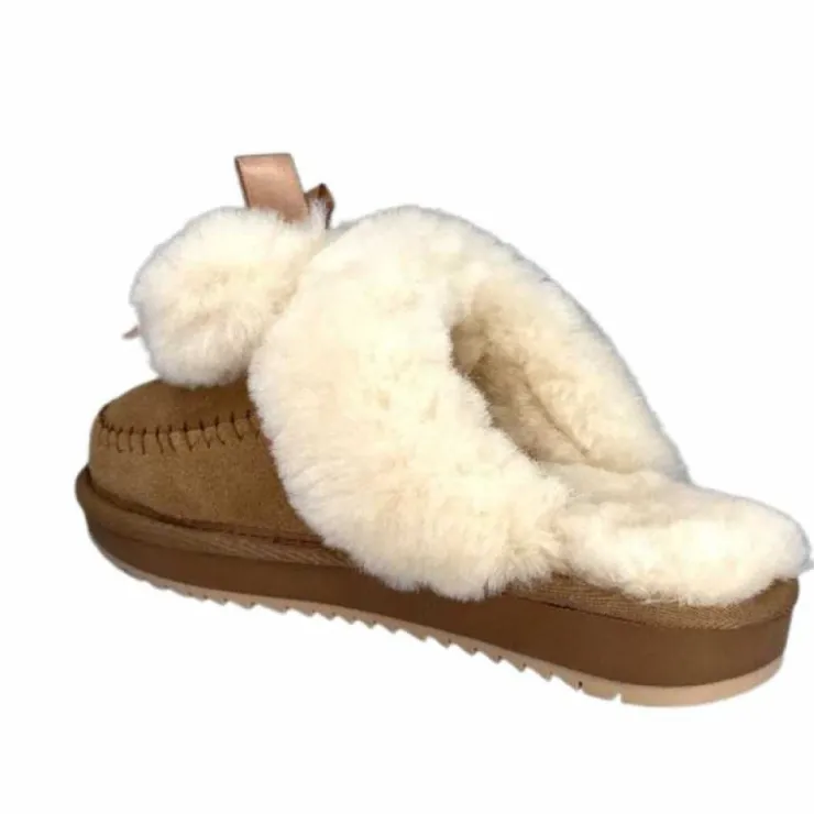 Nathan Baume 232N70-02 Daim Camel*Femme Fourrées