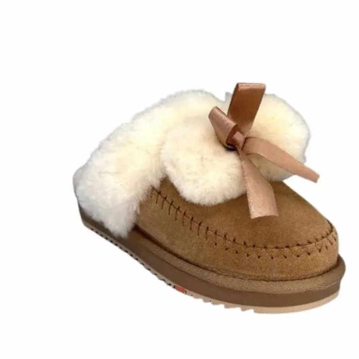 Nathan Baume 232N70-02 Daim Camel*Femme Fourrées