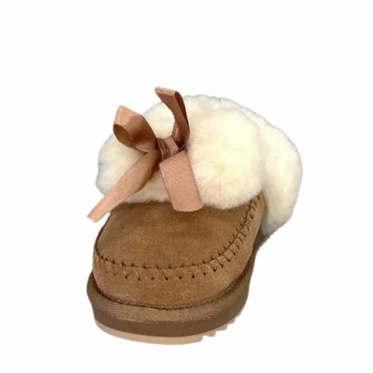 Nathan Baume 232N70-02 Daim Camel*Femme Fourrées