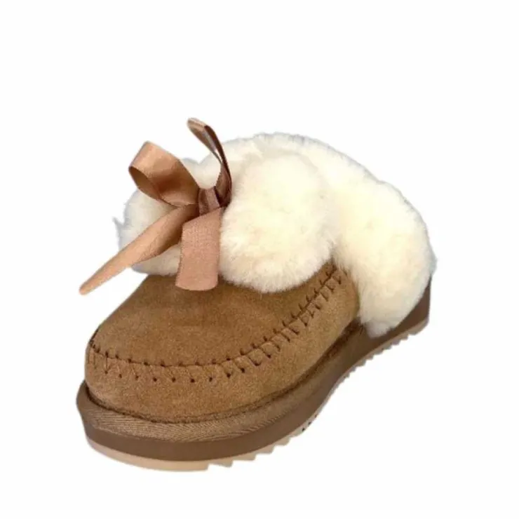 Nathan Baume 232N70-02 Daim Camel*Femme Fourrées