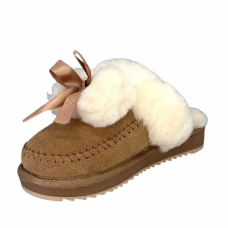 Nathan Baume 232N70-02 Daim Camel*Femme Fourrées